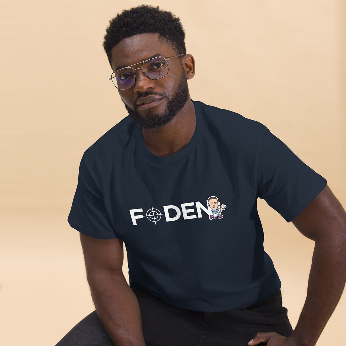 Foden Celebration Navy T-shirt