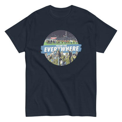 Follow You Everywhere Navy T-shirt