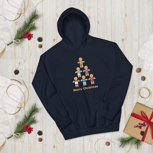 Gingerbread City Kits Christmas Hoodie