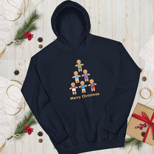 Gingerbread City Kits Christmas Hoodie
