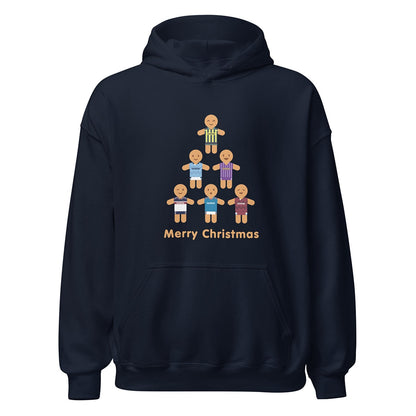 Gingerbread City Kits Christmas Hoodie