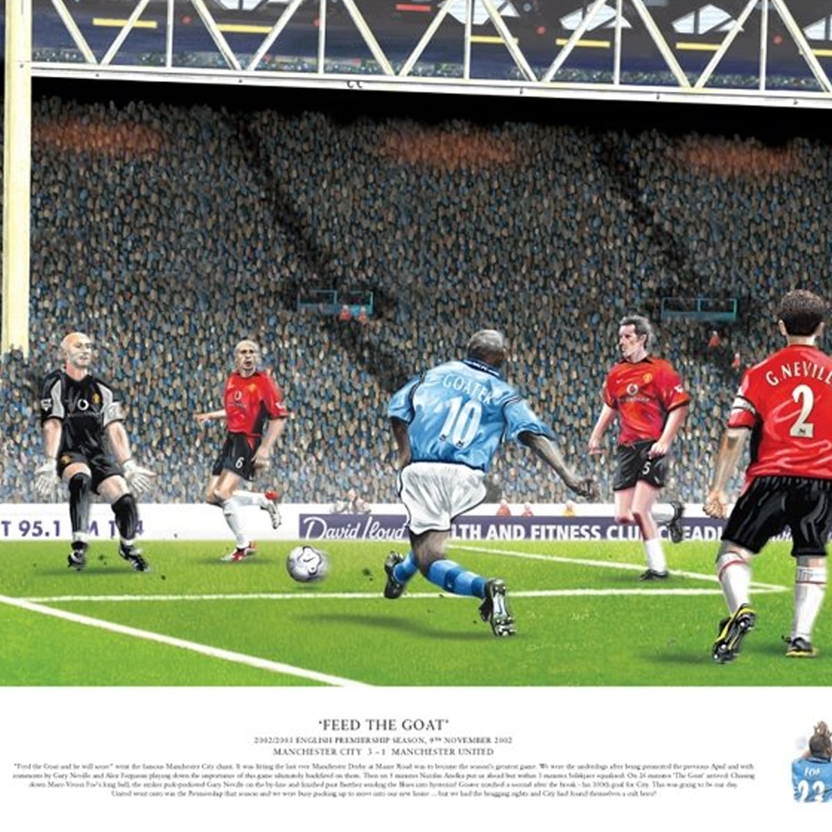 "Feed the Goat" - last Maine Road derby