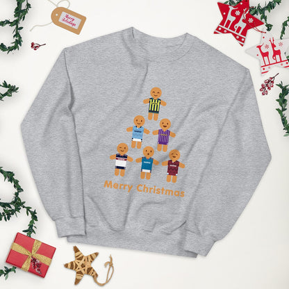 Gingerbread City Kits Christmas Sweatshirt