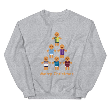 Gingerbread City Kits Christmas Sweatshirt