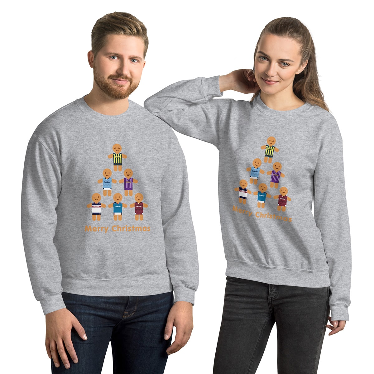 Gingerbread City Kits Christmas Sweatshirt