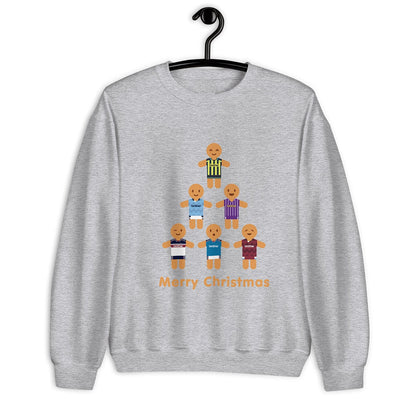 Gingerbread City Kits Christmas Sweatshirt