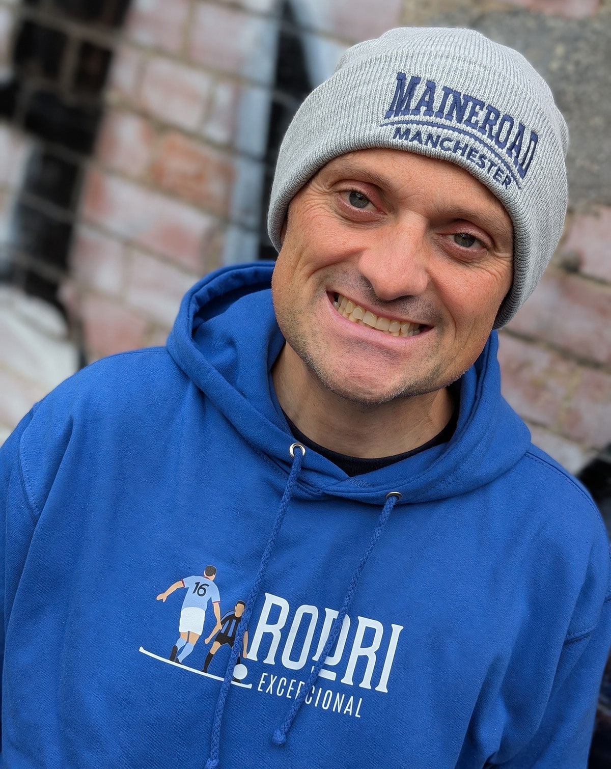 Maine Road Grey Beanie Hat