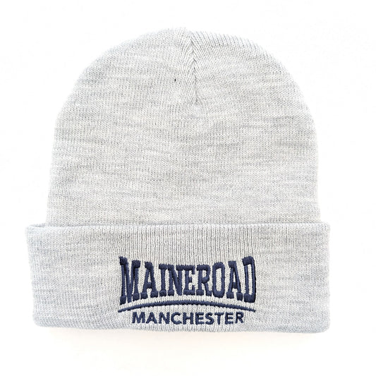 Maine Road Grey Beanie Hat