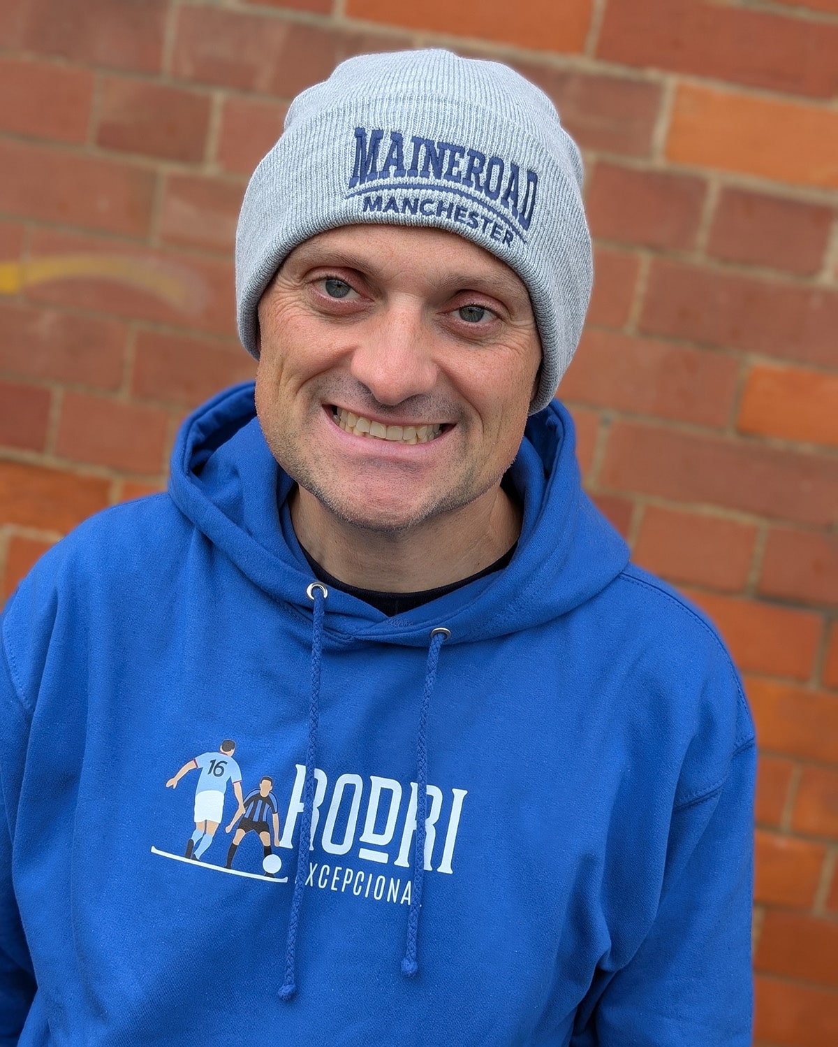 Maine Road Grey Beanie Hat