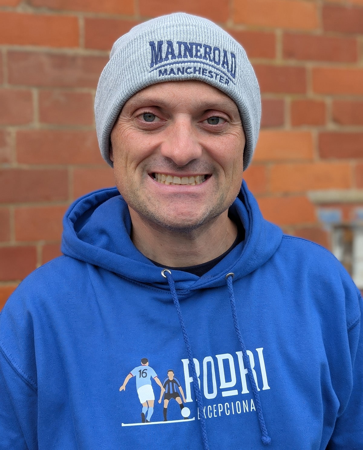 Maine Road Grey Beanie Hat