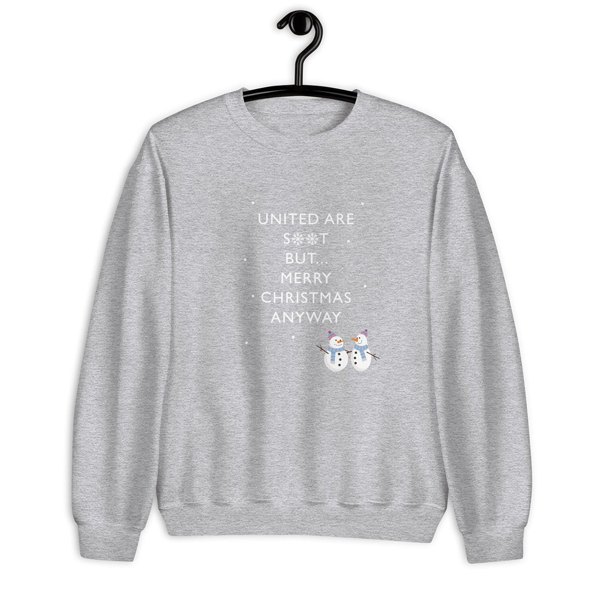 United Are S**t Christmas Sweatshirt