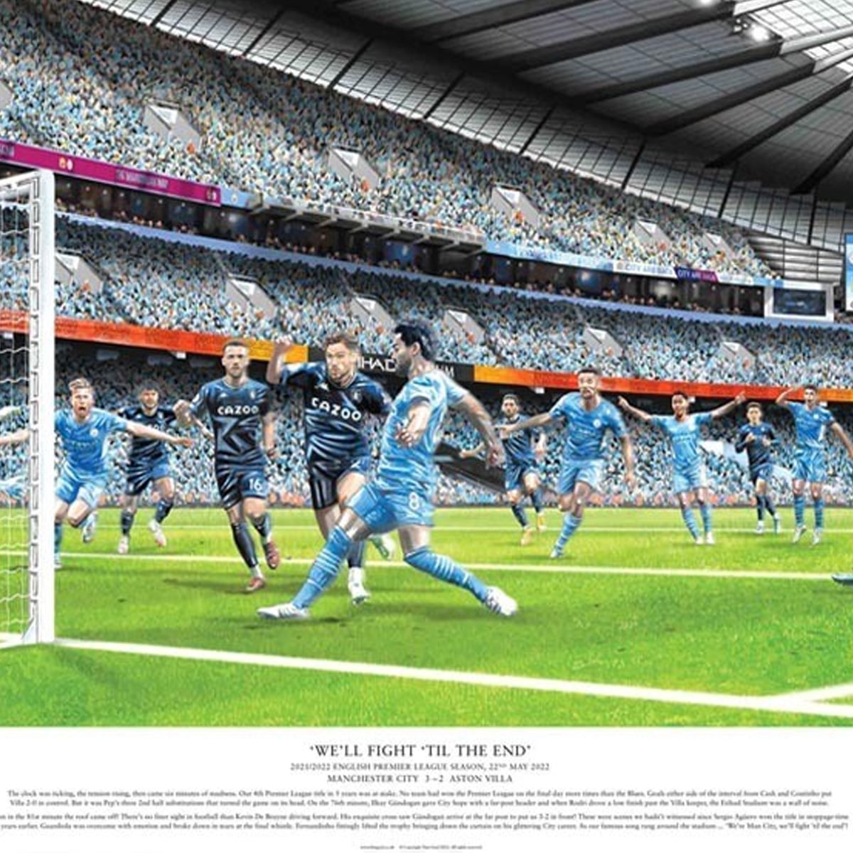 'We'll Fight 'Til The End' Gundogan goal