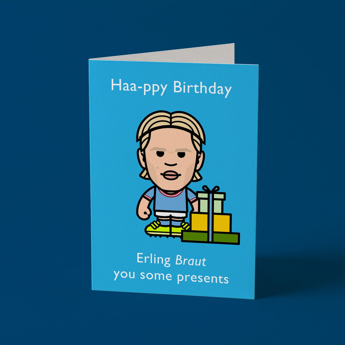 Haaland Birthday Card