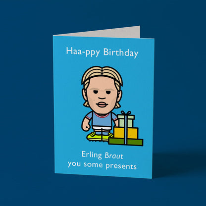 Haaland Birthday Card