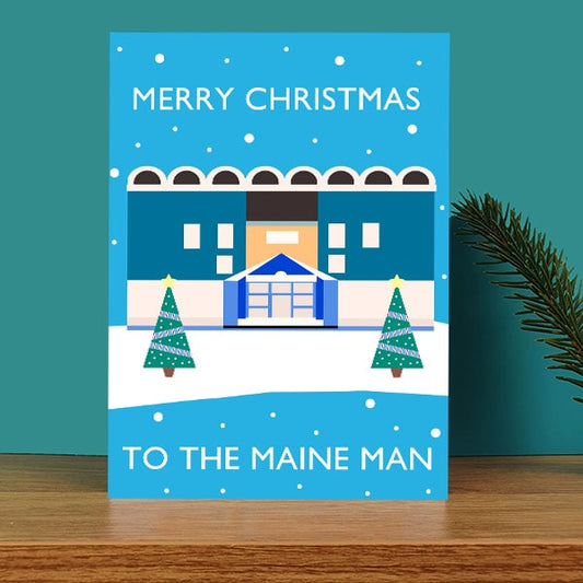 Maine Man Christmas Card