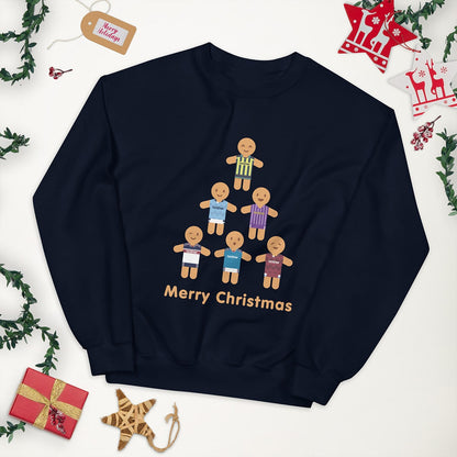 Gingerbread City Kits Christmas Sweatshirt