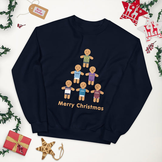 Gingerbread City Kits Christmas Sweatshirt