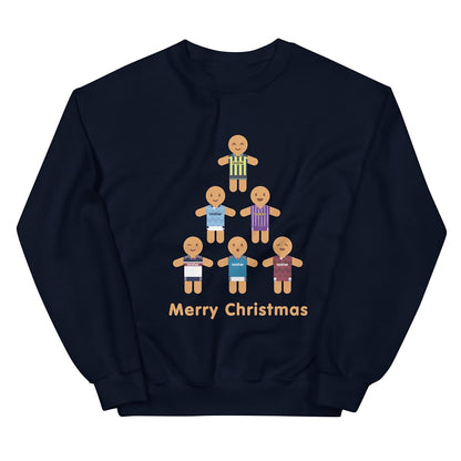 Gingerbread City Kits Christmas Sweatshirt