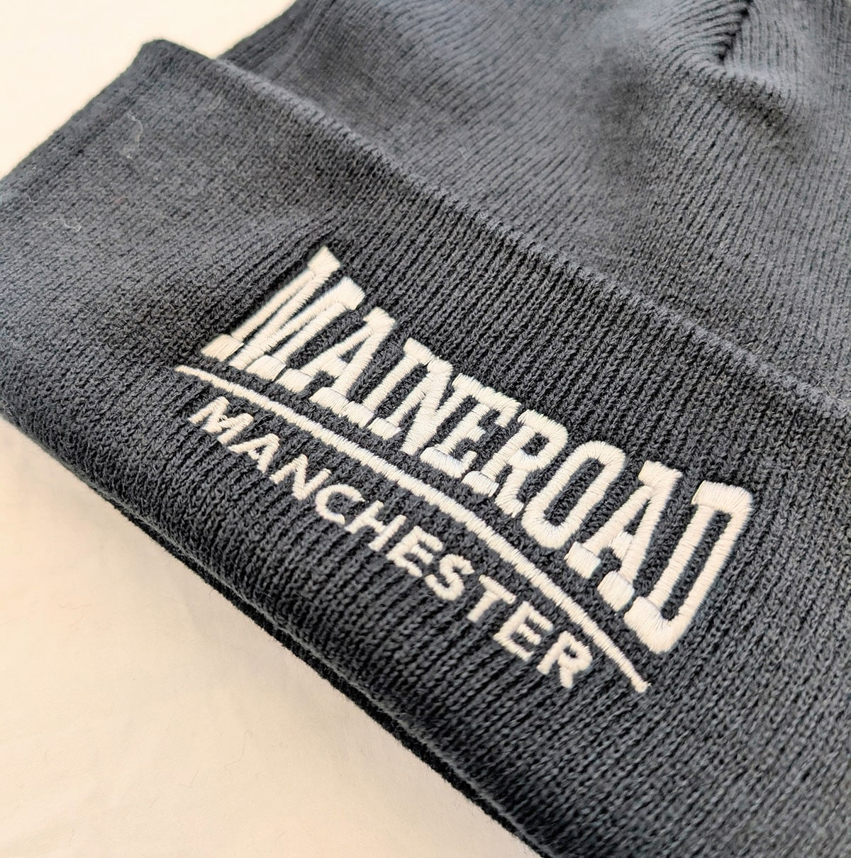 Maine Road Navy Beanie Hat