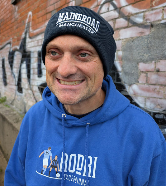 Maine Road Navy Beanie Hat