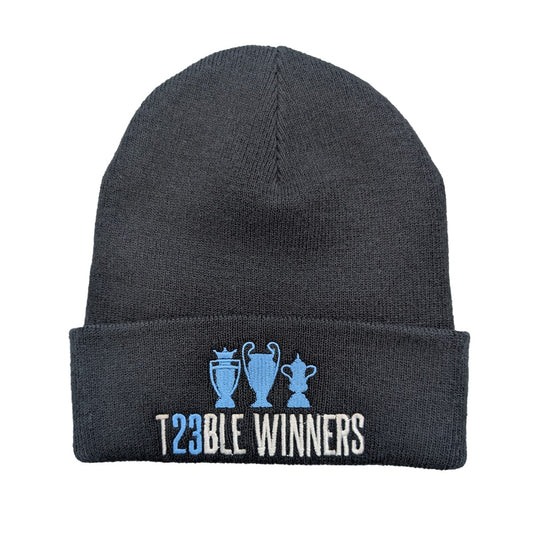 Treble Winners Navy Beanie Hat
