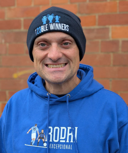 Treble Winners Navy Beanie Hat