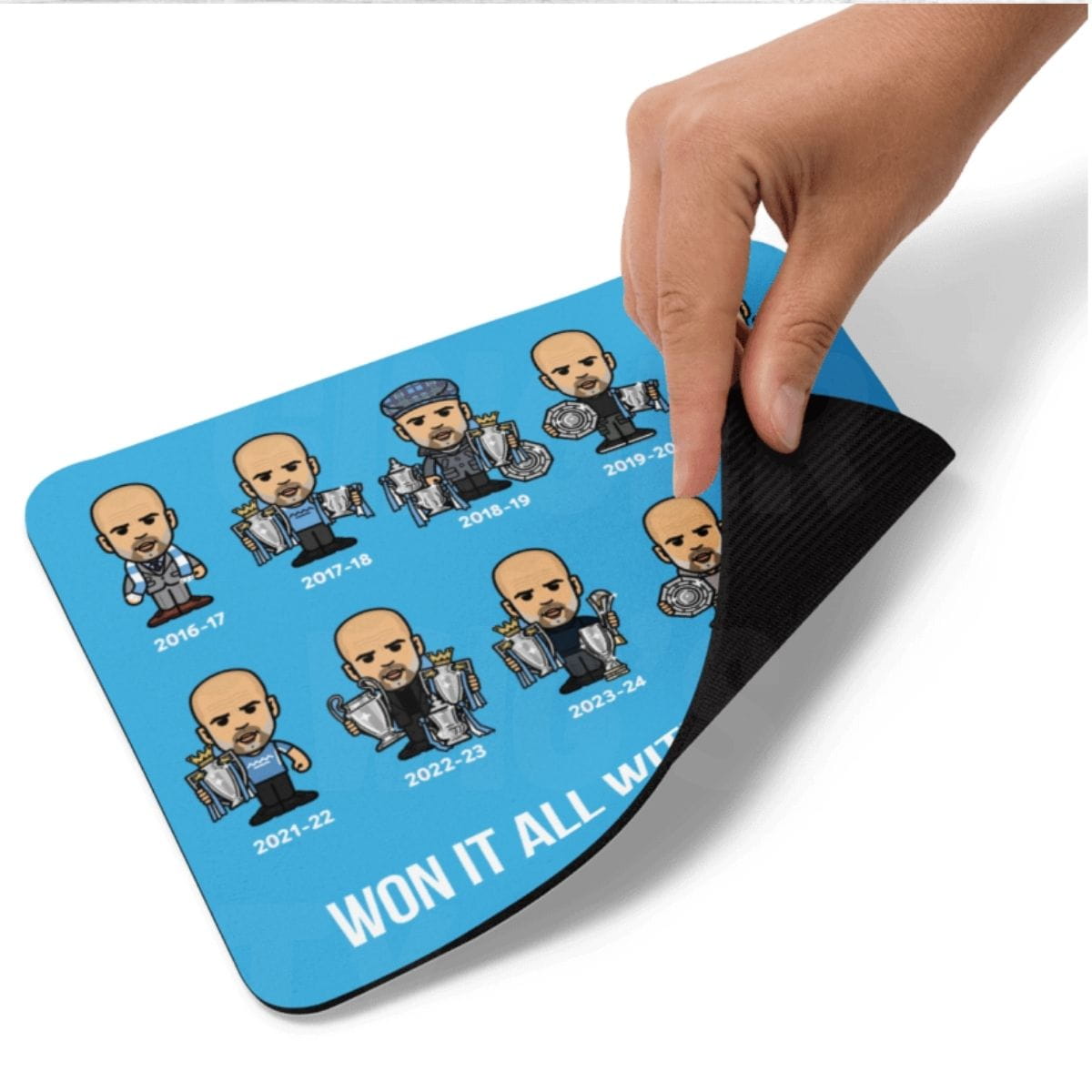 We Won It All With Guardiola Mouse Mat