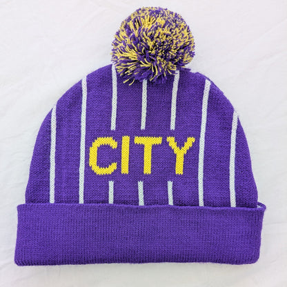 Purple 92 Bobble Hat