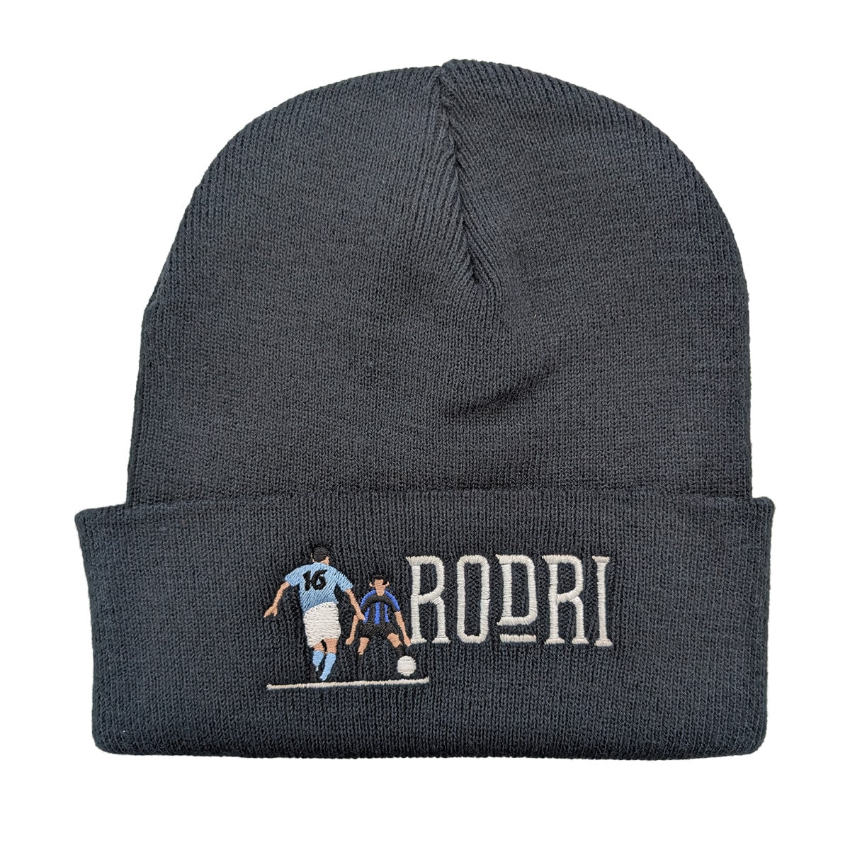 Rodri Navy Beanie Hat