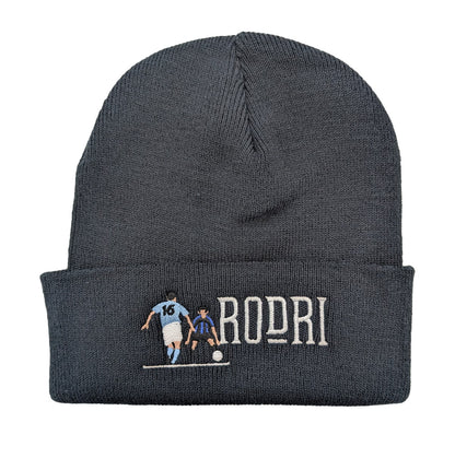Rodri Navy Beanie Hat