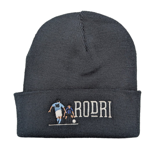 Rodri Navy Beanie Hat