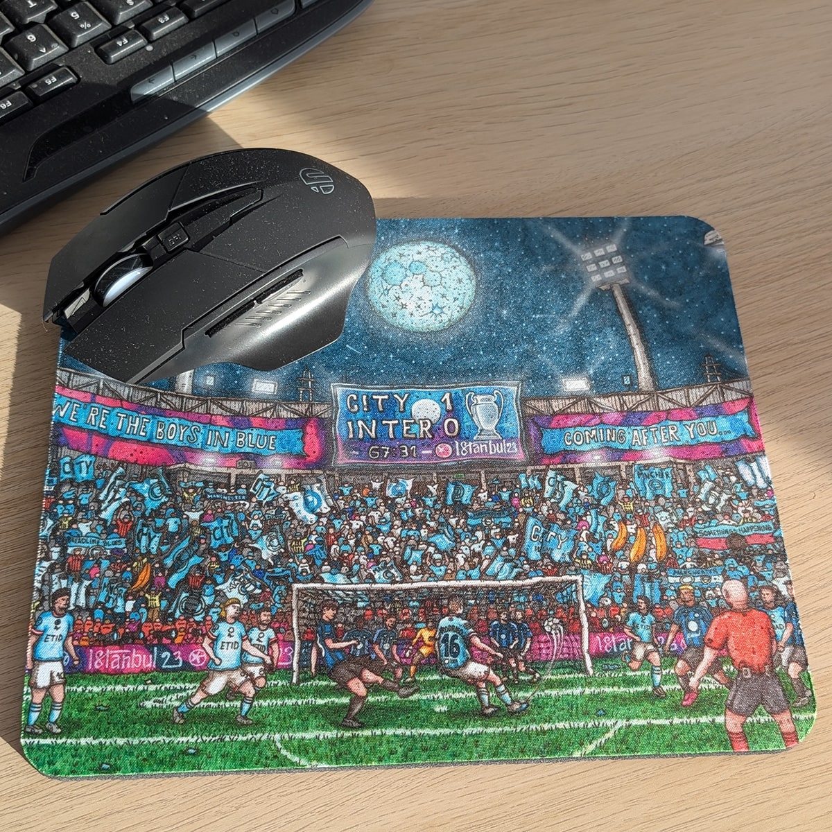 Rodri Istanbul Goal City Mouse Mat – The Ginger Wig's City Gifts