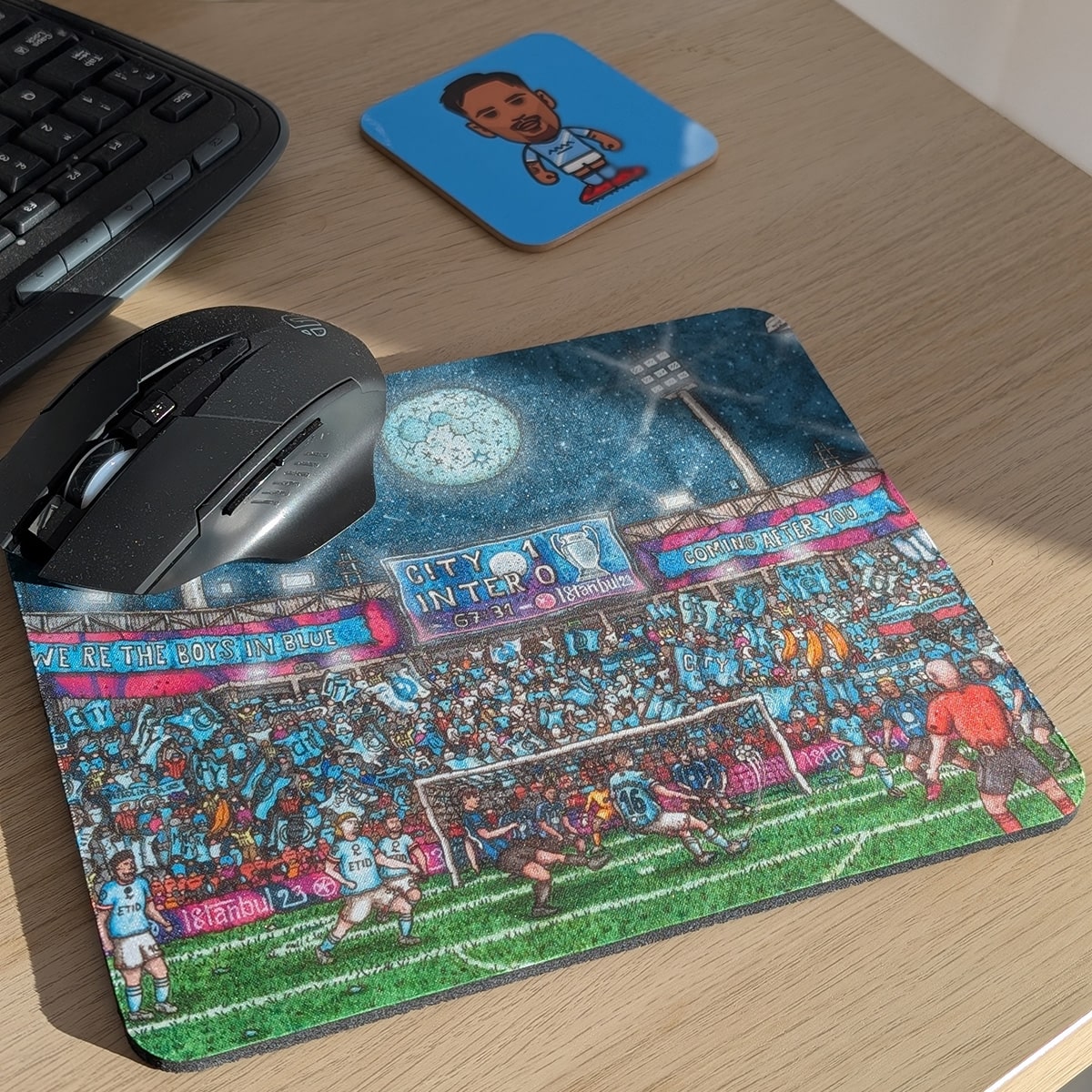 Rodri Istanbul Goal Mouse Mat