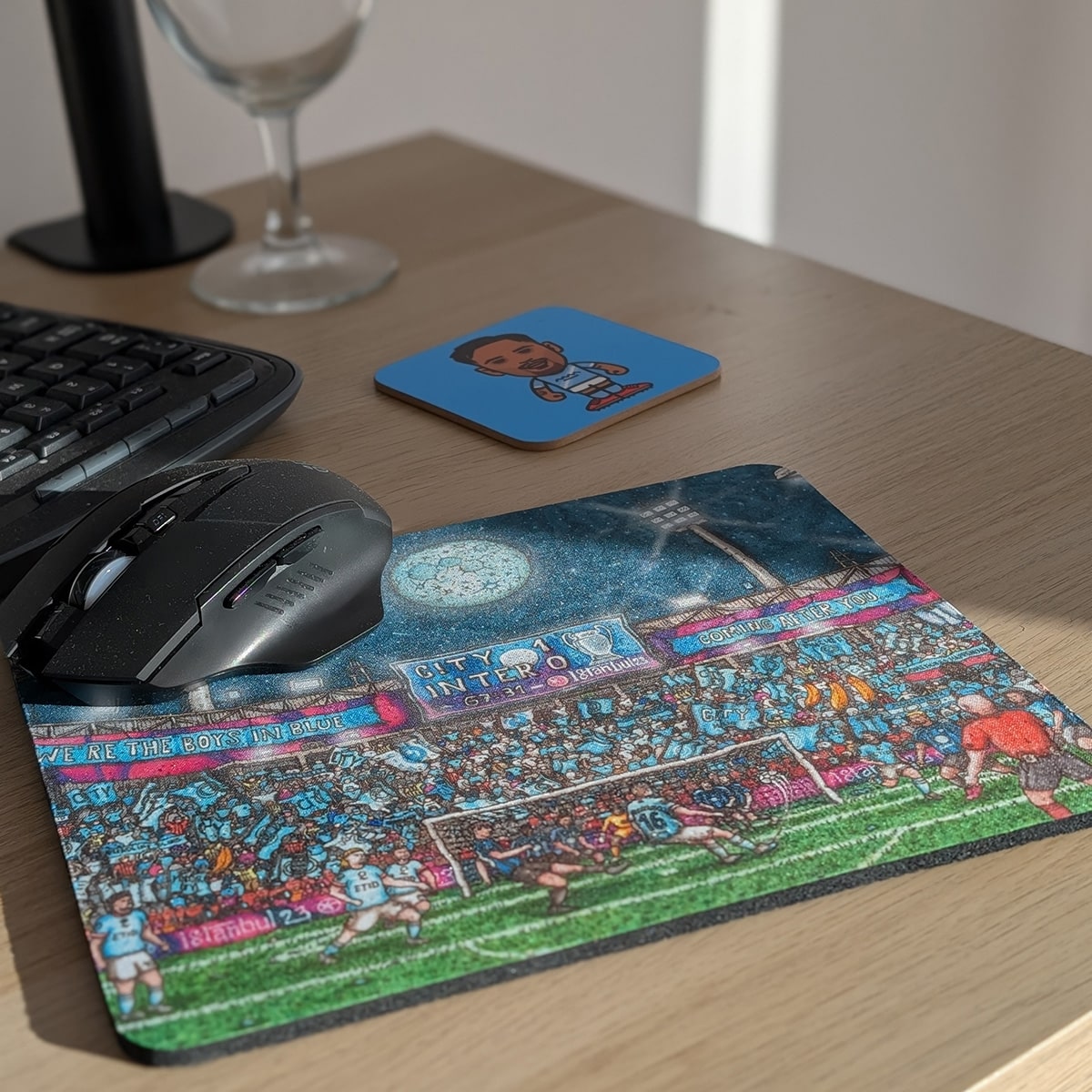 Rodri Istanbul Goal Mouse Mat
