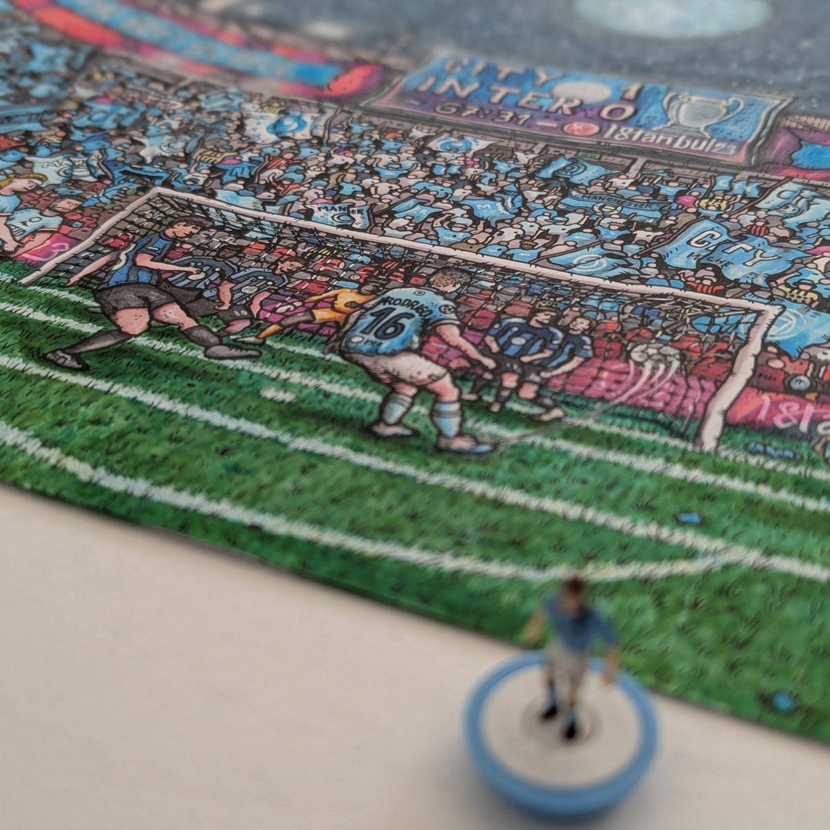 Rodri Istanbul Goal Print