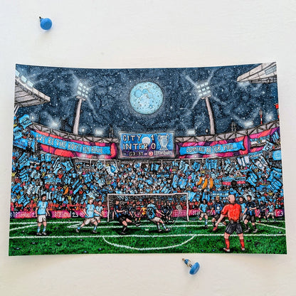 Rodri Istanbul Goal Print