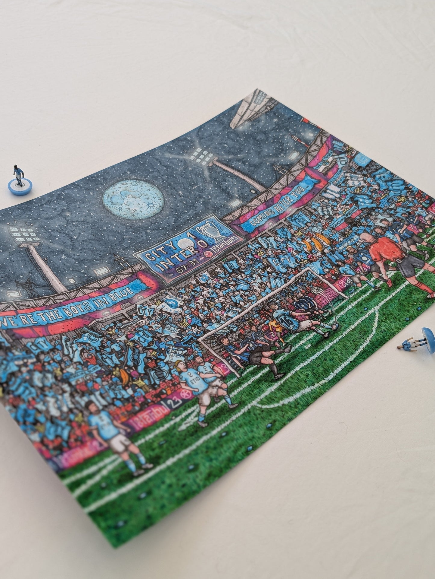Rodri Istanbul Goal Print