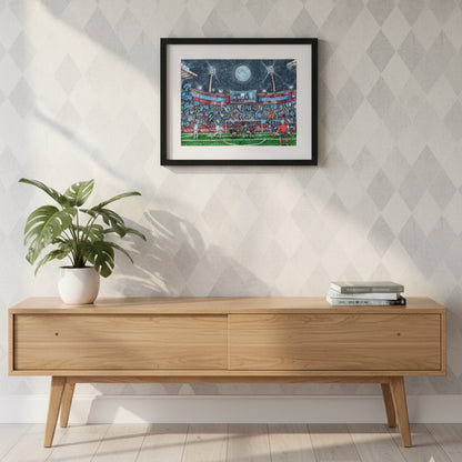 Rodri Istanbul Goal Print