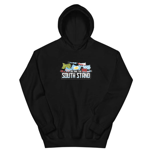 South Stand Flag Black Hoodie