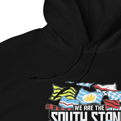 South Stand Flag Black Hoodie