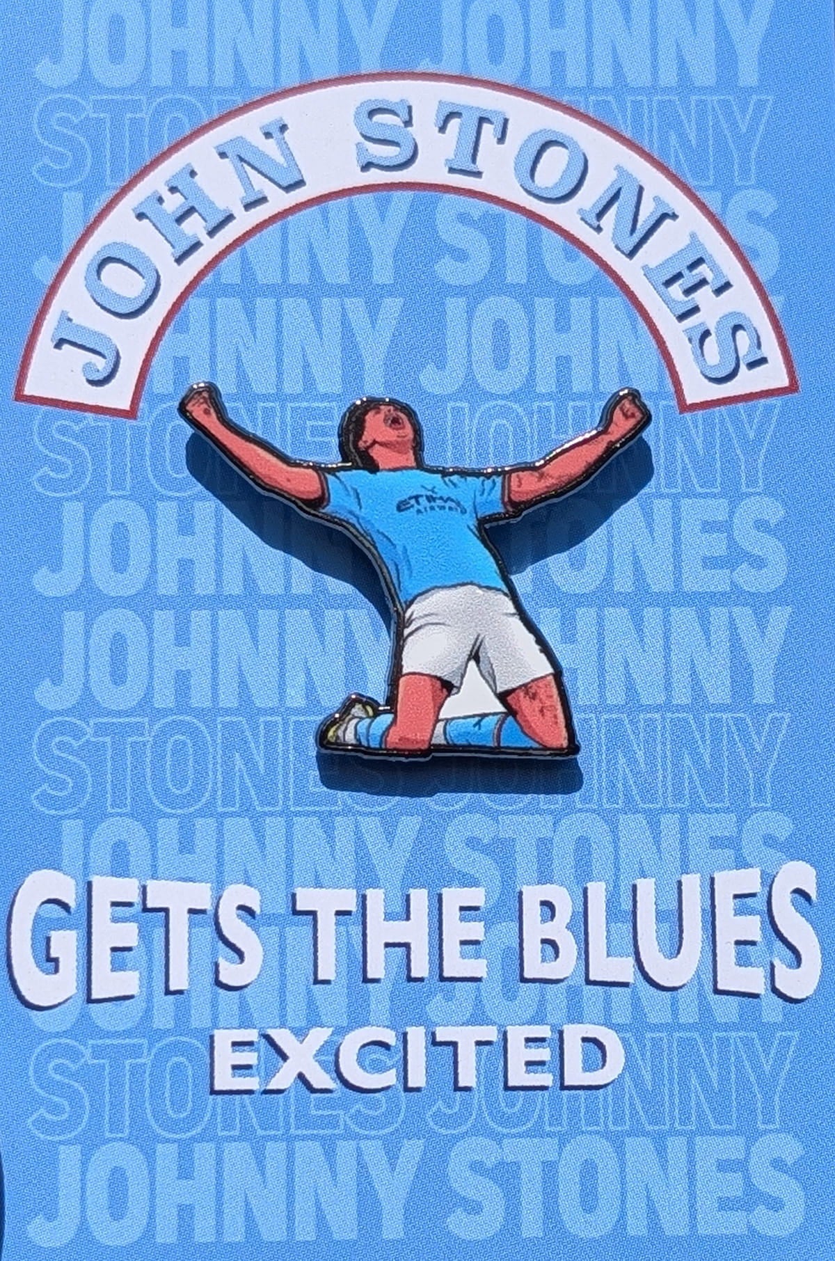 John Stones Special Edition Pin Badge