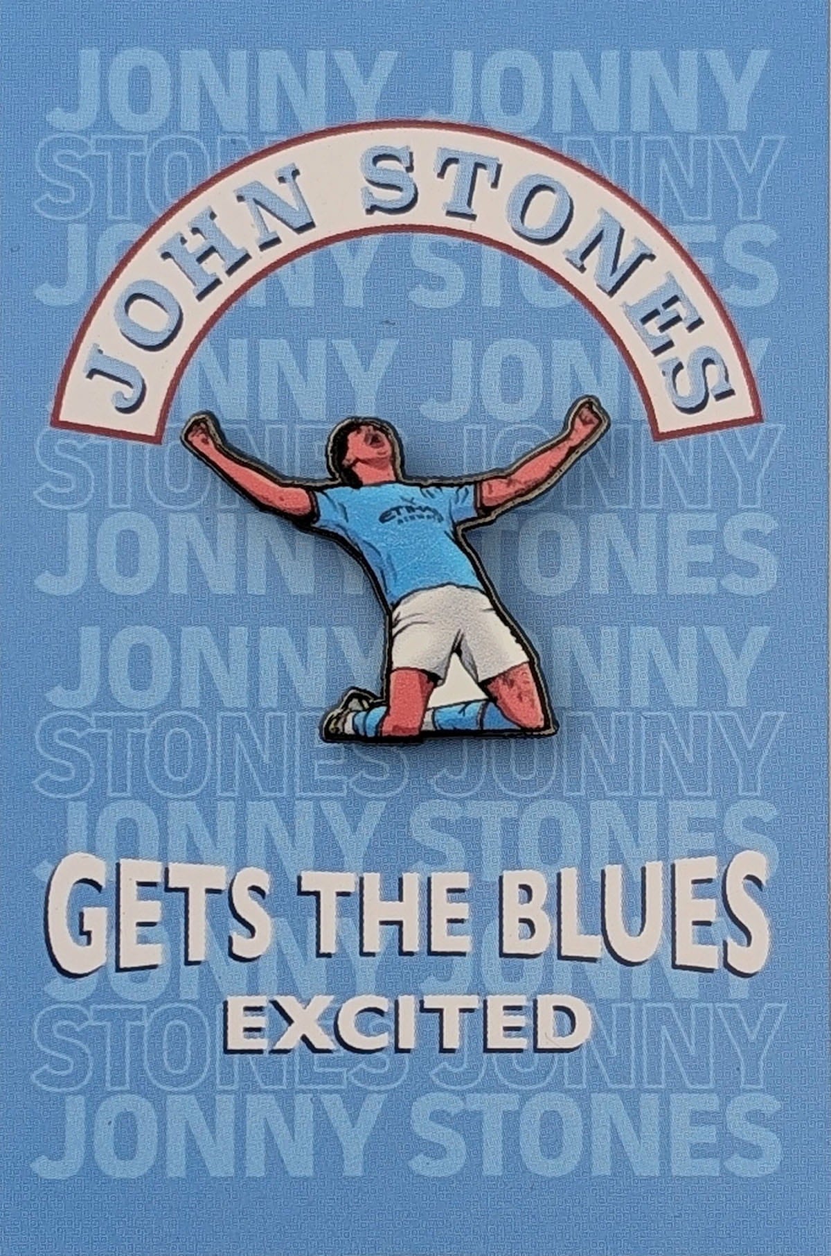 John Stones Special Edition Pin Badge