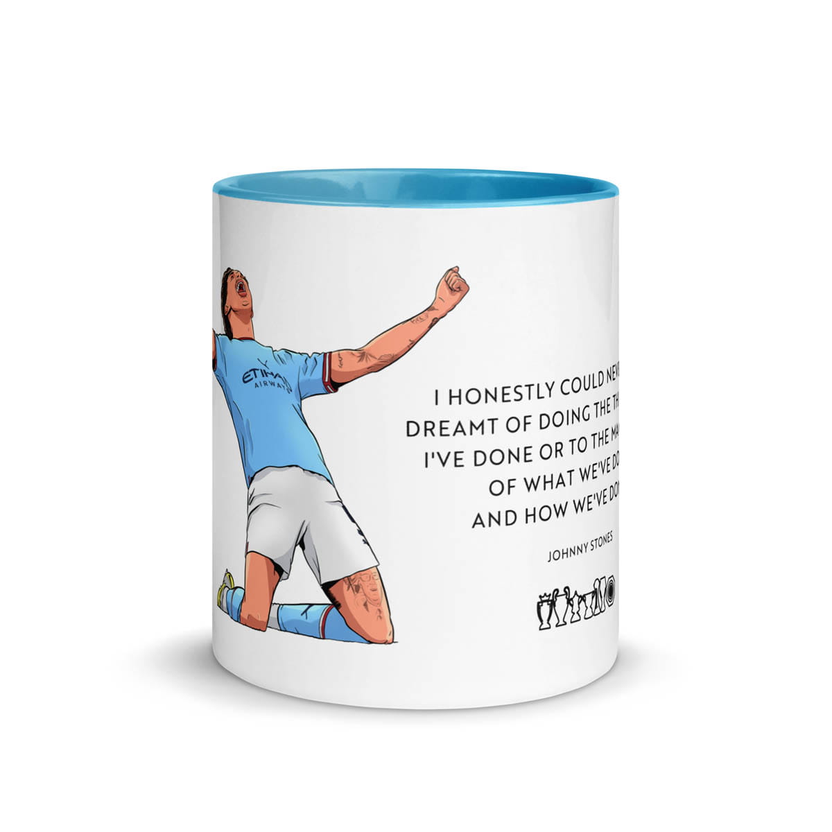 John Stones Manchester City mug