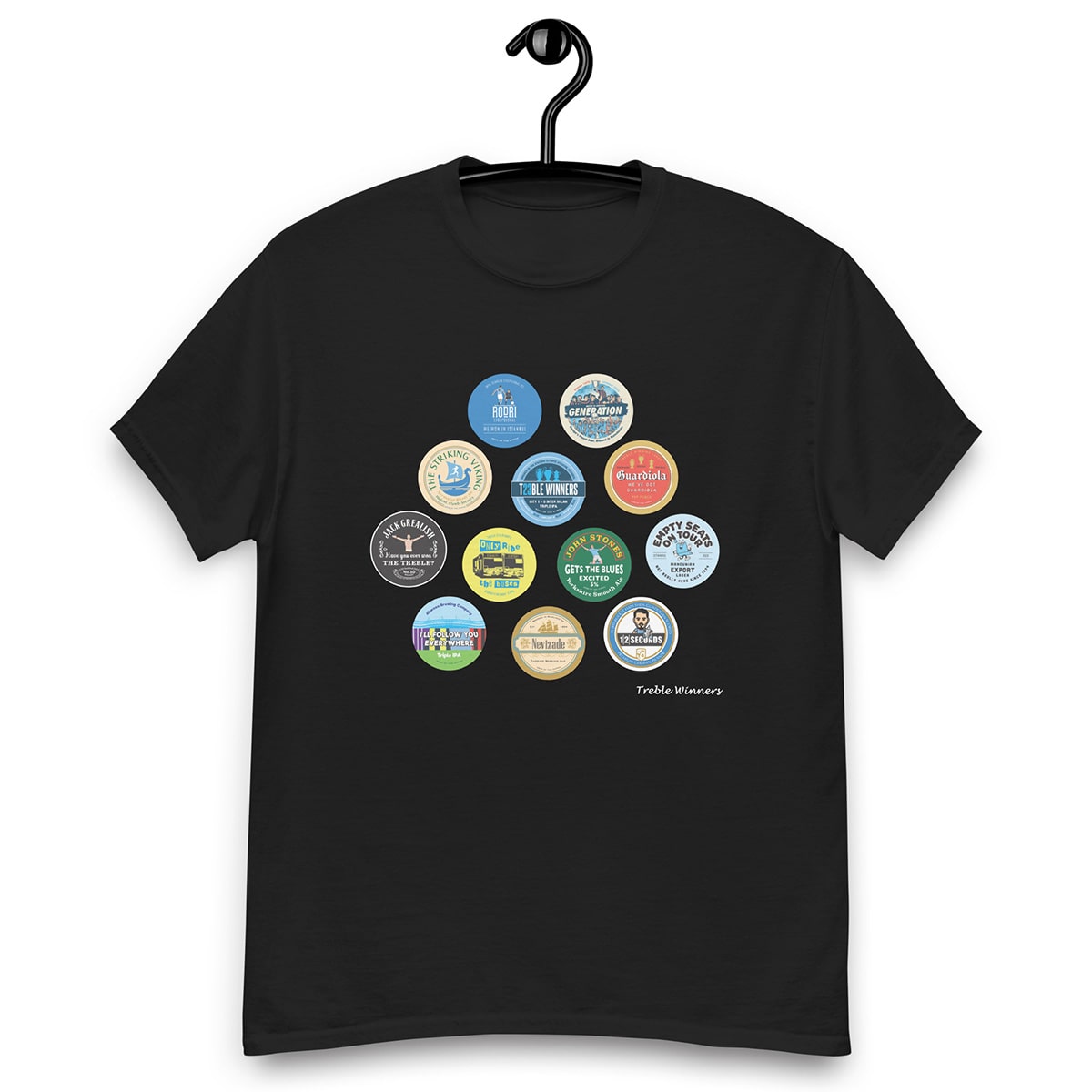 Treble Winners Beer Mat T-shirt