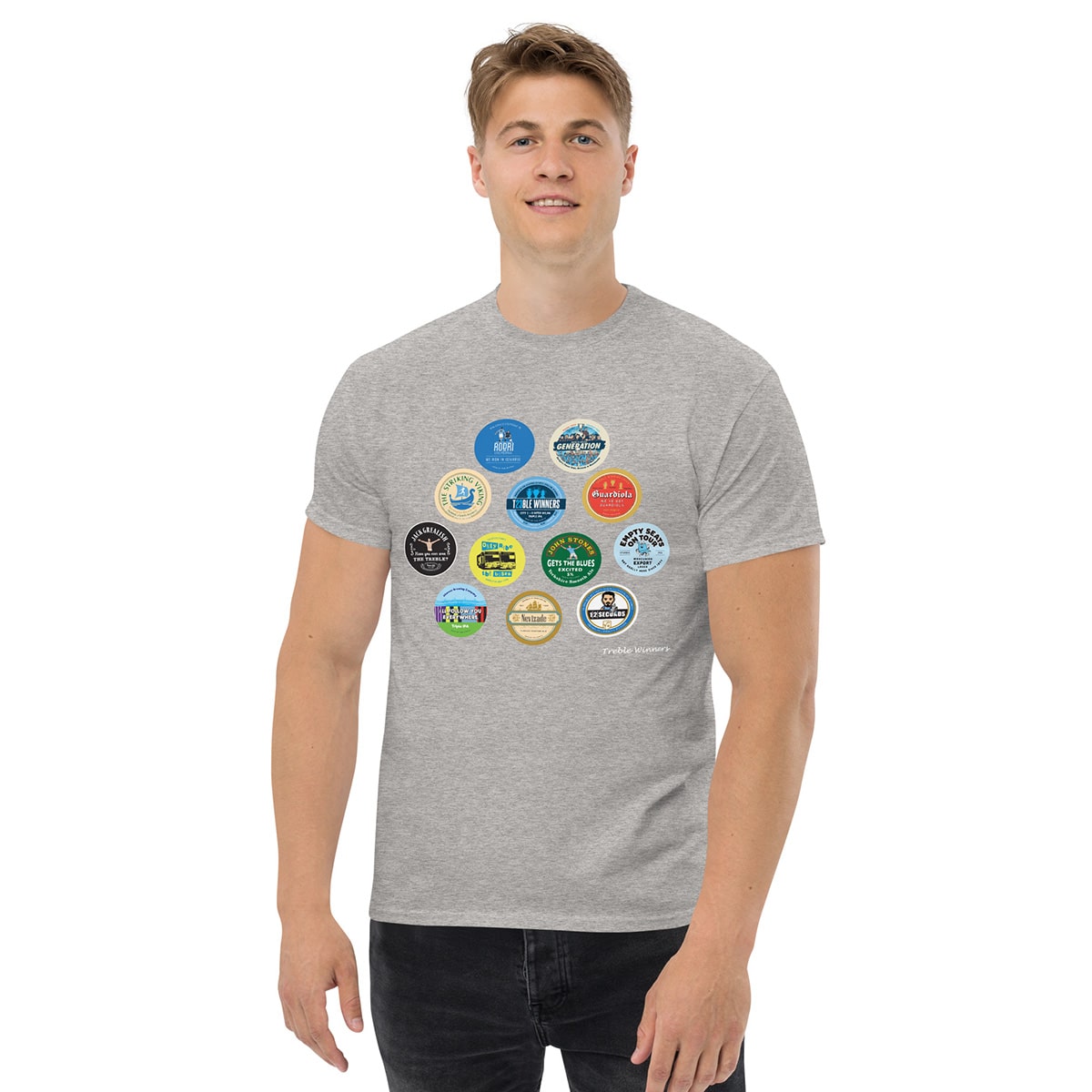 Treble Winners Beer Mat T-shirt