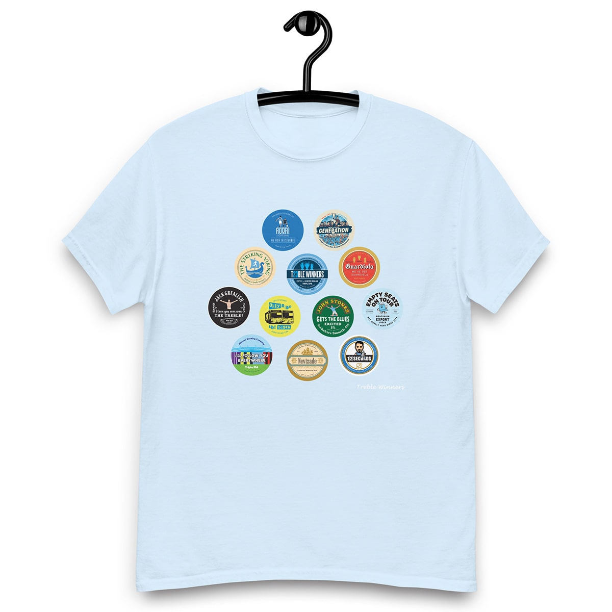 Treble Winners Beer Mat T-shirt