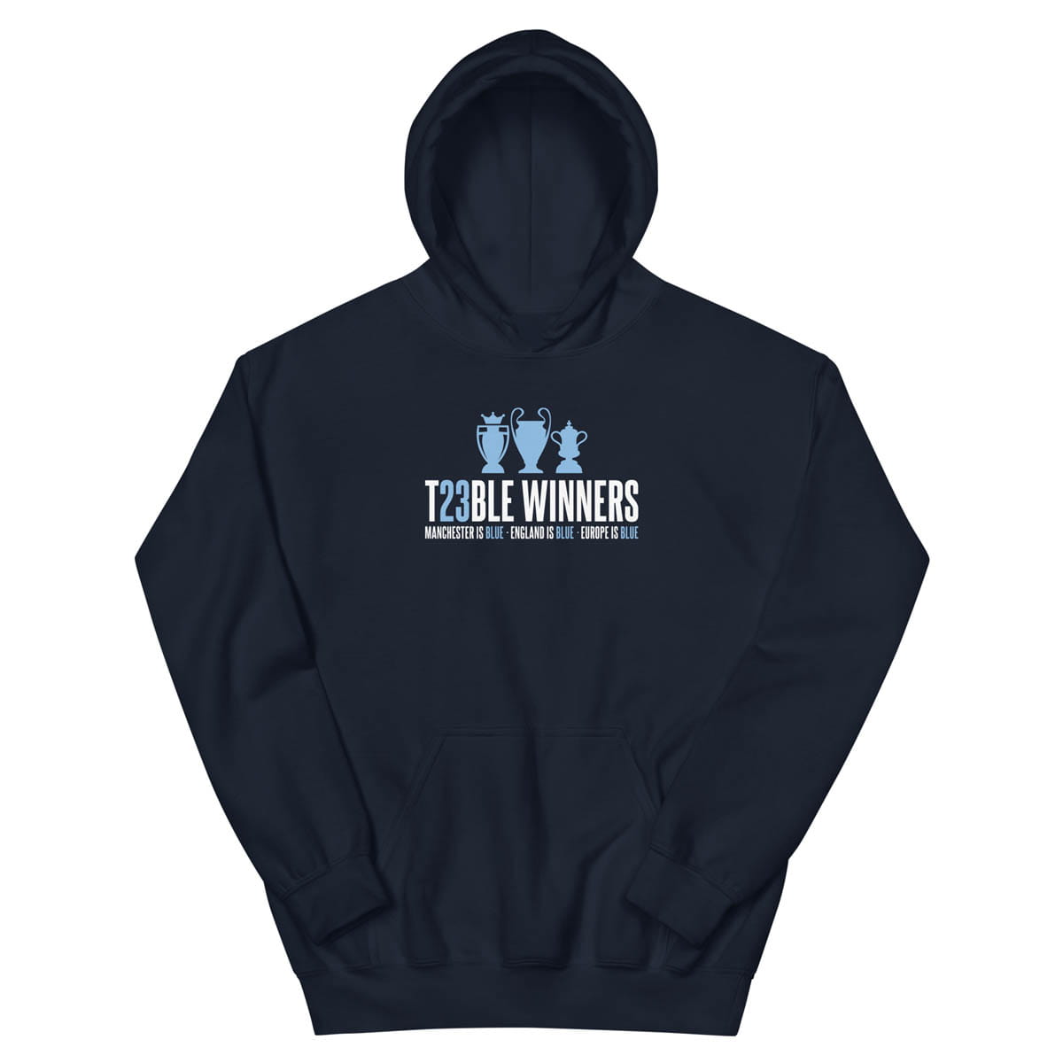 Manchester City Treble Hoodie