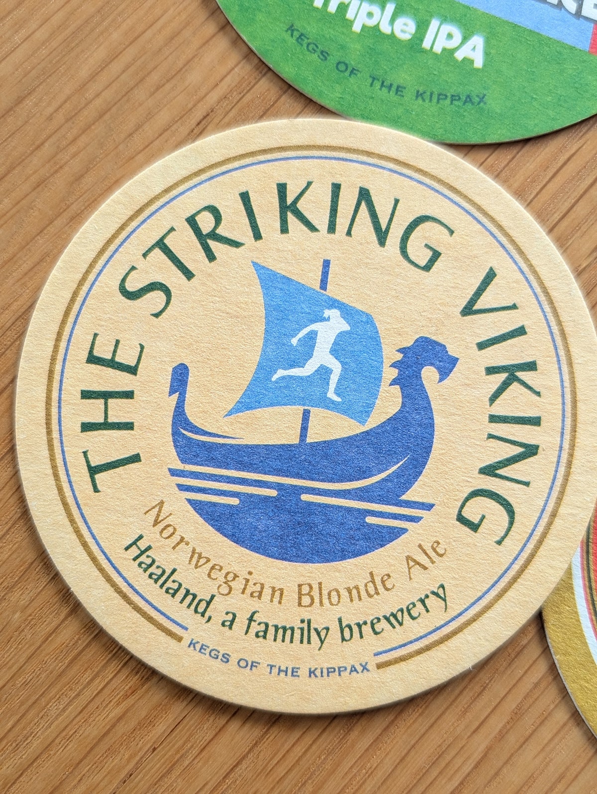 Treble Winners Beer Mats