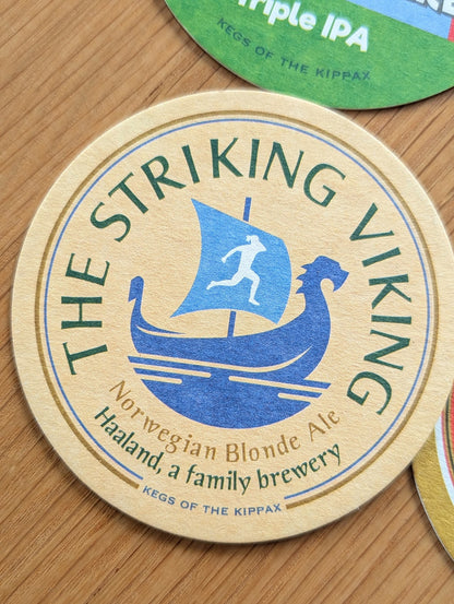 Treble Winners Beer Mats