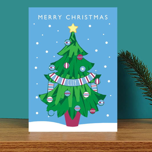 City Tree Christmas Card
